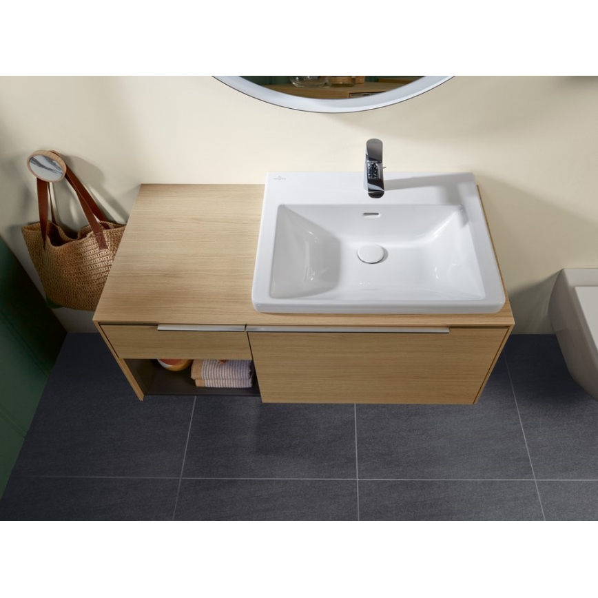Villeroy & Boch 4A706001 - Настінний умивальник SUBWAY 3.0 60x47 см кераміка/біла