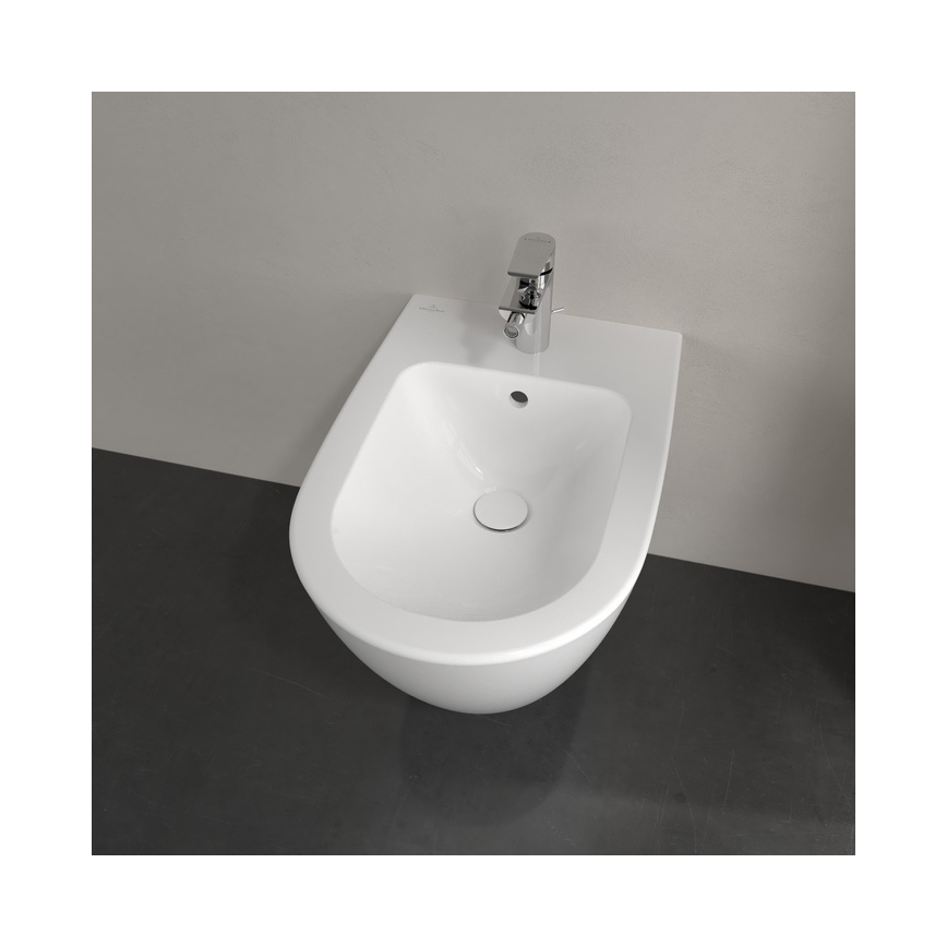 Villeroy & Boch 54000001 - Подвесное биде SUBWAY 2.0 37x56 см керамика/белый