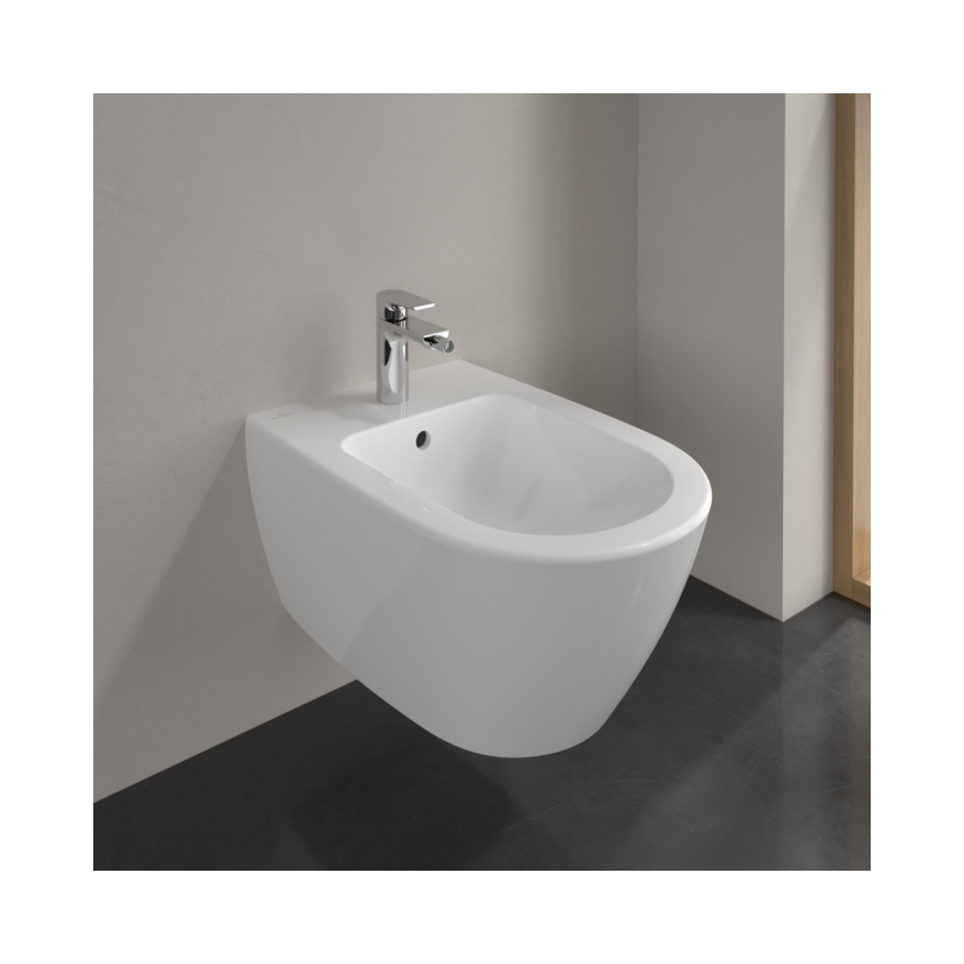 Villeroy & Boch 540000R1 - Підвісне біде SUBWAY 2.0 37x56,5 см кераміка/білий