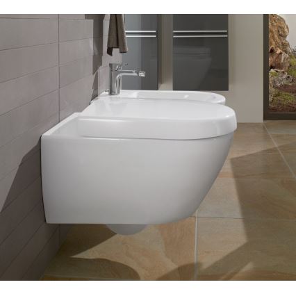Villeroy & Boch 540000R1 - Підвісне біде SUBWAY 2.0 37x56,5 см кераміка/білий
