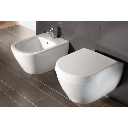 Villeroy & Boch 540000R1 - Підвісне біде SUBWAY 2.0 37x56,5 см кераміка/білий
