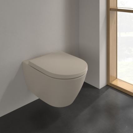 Villeroy & Boch 5614R0AM - Подвесной унитаз SUBWAY 2.0, керамика/бежевый