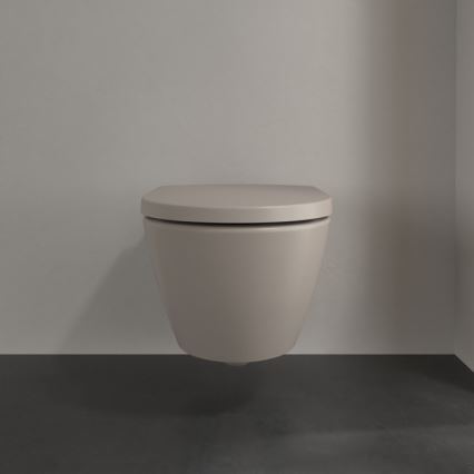 Villeroy & Boch 5614R0AM - Подвесной унитаз SUBWAY 2.0, керамика/бежевый