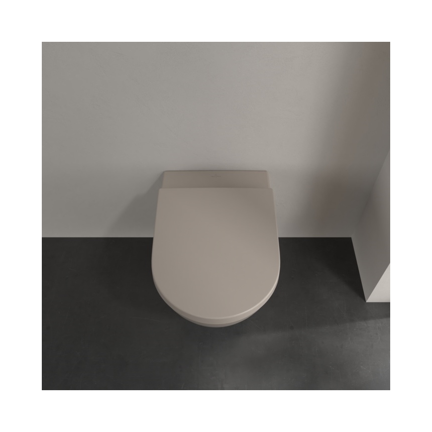 Villeroy & Boch 5614R0AM - Подвесной унитаз SUBWAY 2.0, керамика/бежевый