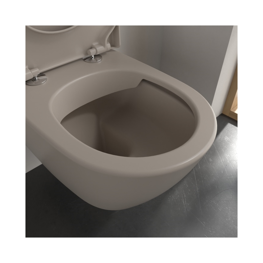 Villeroy & Boch 5614R0AM - Подвесной унитаз SUBWAY 2.0, керамика/бежевый