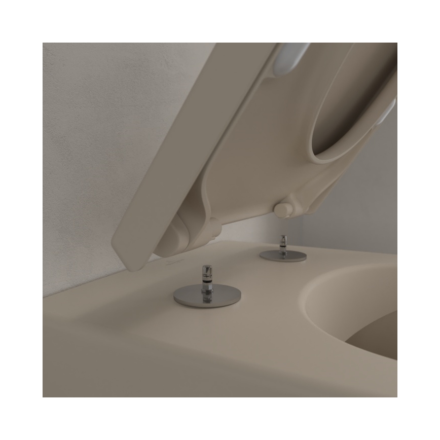 Villeroy & Boch 5614R0AM - Подвесной унитаз SUBWAY 2.0, керамика/бежевый