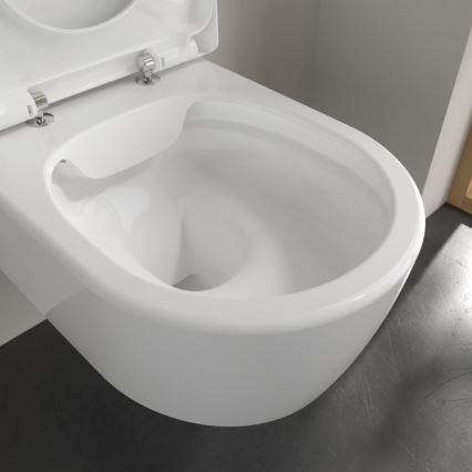 Villeroy & Boch 5656HRR1 - Підвісний унітаз AVENTO із сидінням SoftClose, кераміка/білий