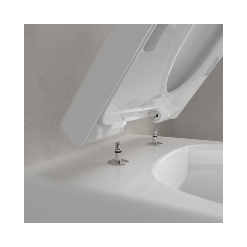 Villeroy & Boch 5656HRR1 - Підвісний унітаз AVENTO із сидінням SoftClose, кераміка/білий