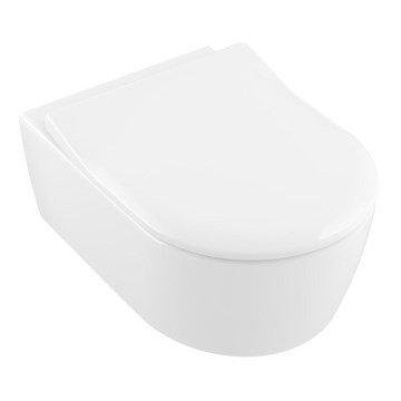 Villeroy & Boch 5656RSR1 - подвесной унитаз с сиденьем SoftClose AVENTO, керамика/белый