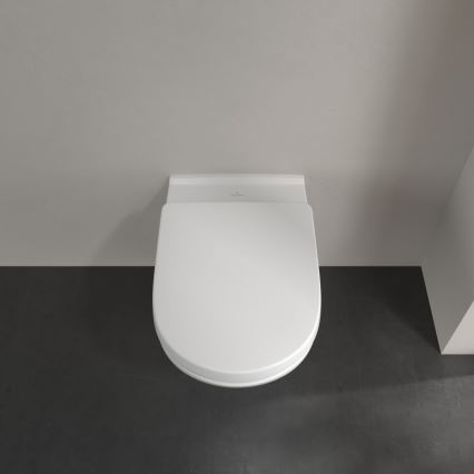 Villeroy & Boch 5660H101 - Підвісний унітаз з сидінням O.NOVO кераміка/білий