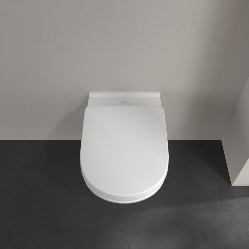 Villeroy & Boch 5660H101 - Підвісний унітаз з сидінням O.NOVO кераміка/білий