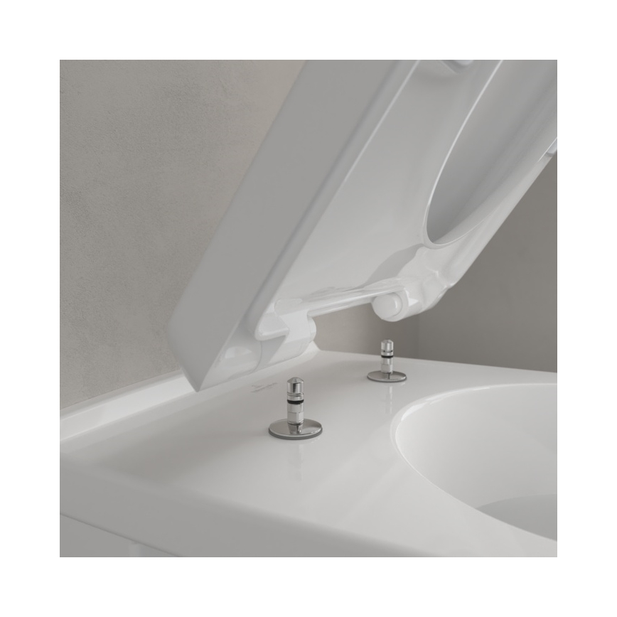 Villeroy & Boch 5660H101 - Подвесной унитаз с сиденьем O.NOVO керамика/белый
