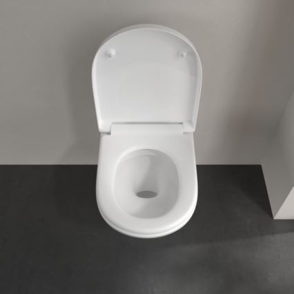 Villeroy & Boch 5660HR01 - Подвесной унитаз O.NOVO с сиденьем SoftClose, керамика/белая