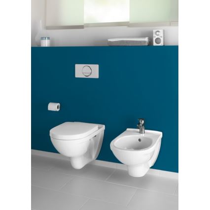 Villeroy & Boch 5660HR01 - Подвесной унитаз O.NOVO с сиденьем SoftClose, керамика/белая