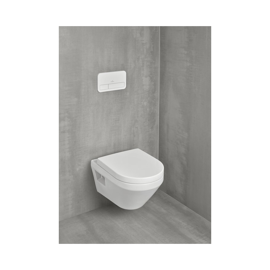 Villeroy & Boch 5684CLR1 - Подвесной унитаз с сиденьем SoftClose ARCHITECTURA керамика/белый