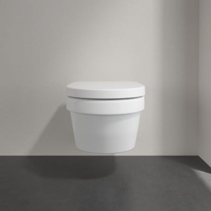 Villeroy & Boch 5684HRR1 - Подвесной унитаз с сиденьем SoftClose ARCHITECTURA, керамика/белый
