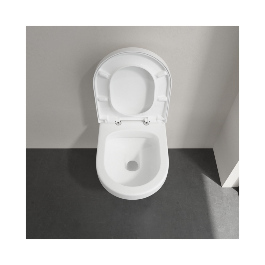 Villeroy & Boch 5684HRR1 - Подвесной унитаз с сиденьем SoftClose ARCHITECTURA, керамика/белый