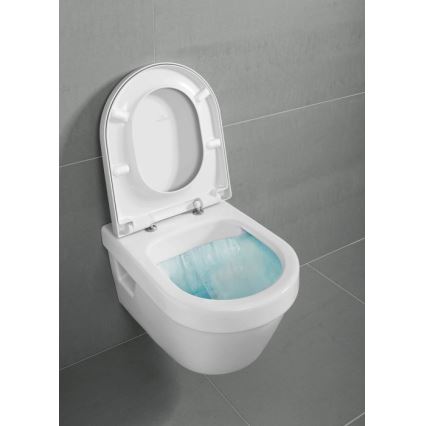 Villeroy & Boch 5684HRR1 - Подвесной унитаз с сиденьем SoftClose ARCHITECTURA, керамика/белый