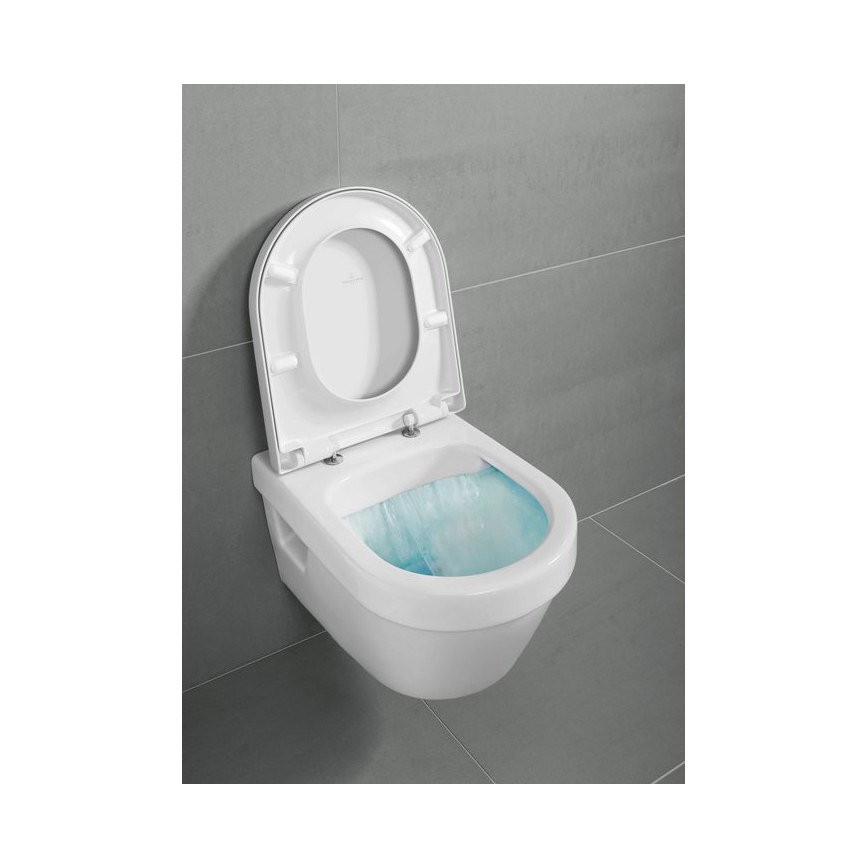 Villeroy & Boch 5684HRR1 - Подвесной унитаз с сиденьем SoftClose ARCHITECTURA, керамика/белый