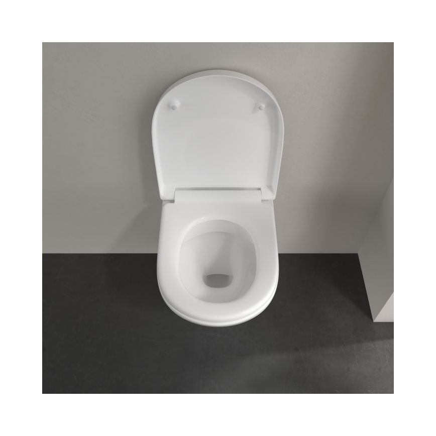 Villeroy & Boch 5688HR01 - Підвісний унітаз зі сидінням SoftClose O.NOVO кераміка/білий