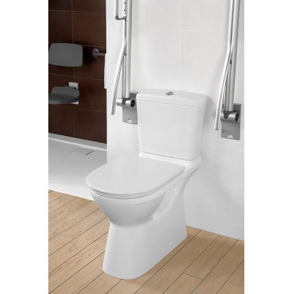 Villeroy & Boch 5760G101 - Зливний комбінований бачок для WC O.NOVO задній/бічний підвід білий