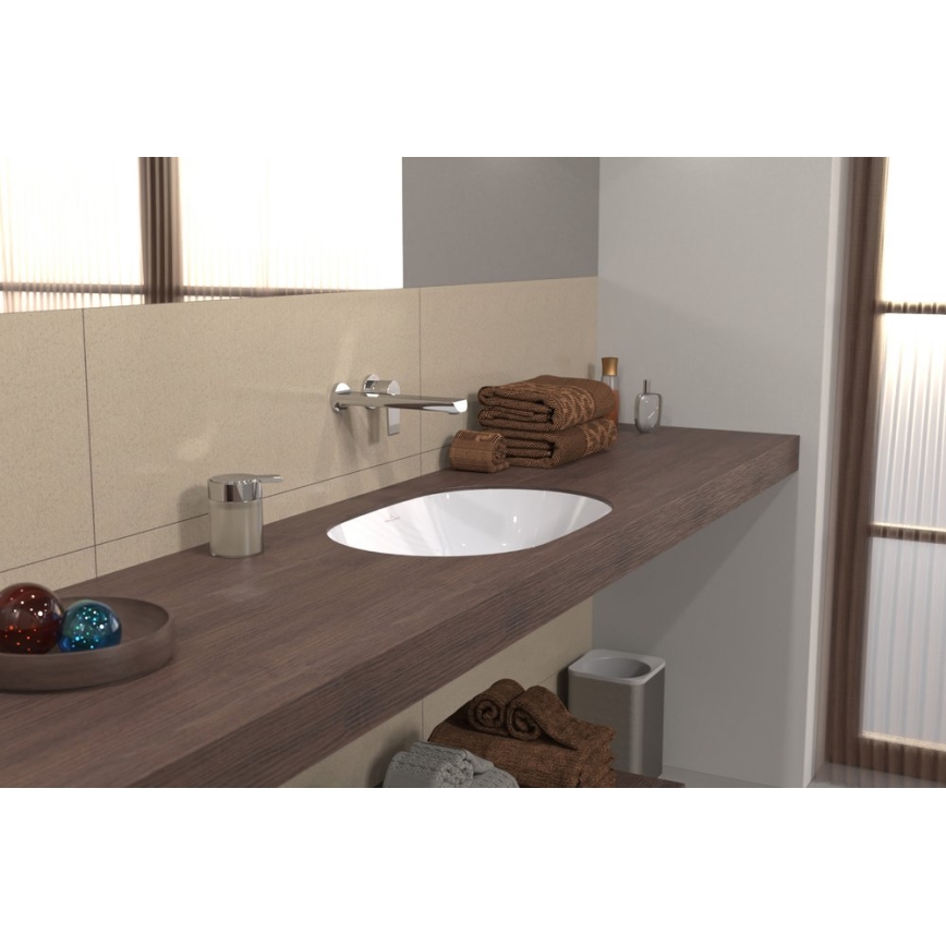 Villeroy & Boch 5A766001 - Врізний умивальник ARCHITECTURA 57x37,5 cm керамічний/білий
