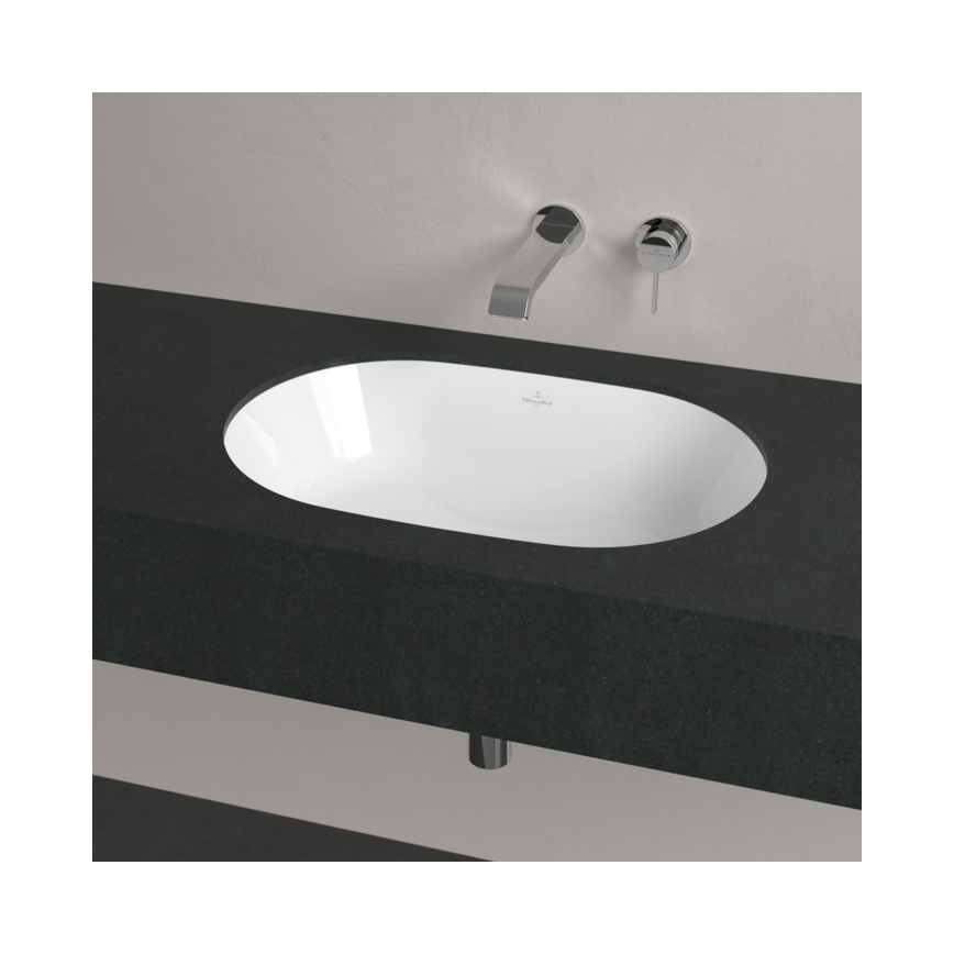 Villeroy & Boch 5A766001 - Врезная раковина ARCHITECTURA 57x37,5 см керамика/белый