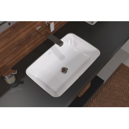 Villeroy & Boch 5A776001 - Вбудований умивальник ARCHITECTURA 57x37 кераміка/білий