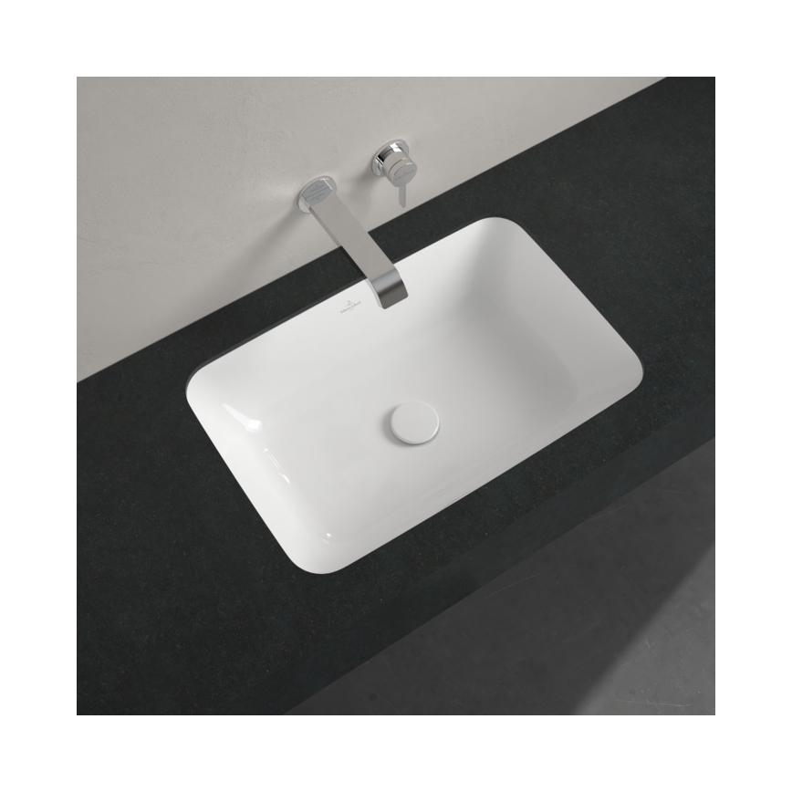 Villeroy & Boch 5A776101 - Вбудований умивальник ARCHITECTURA 57x37 см кераміка/біла