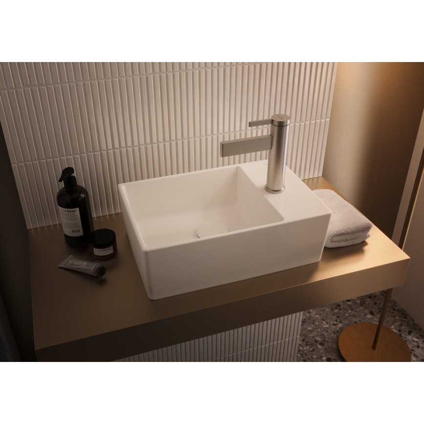 Villeroy & Boch 68100001 - Слив для умывальника белый/глянцевый хром
