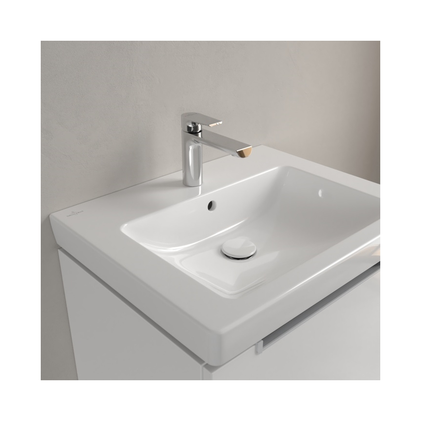 Villeroy & Boch 7113F001 - Подвесной умывальник SUBWAY 2.0 60x47 см керамика/белый
