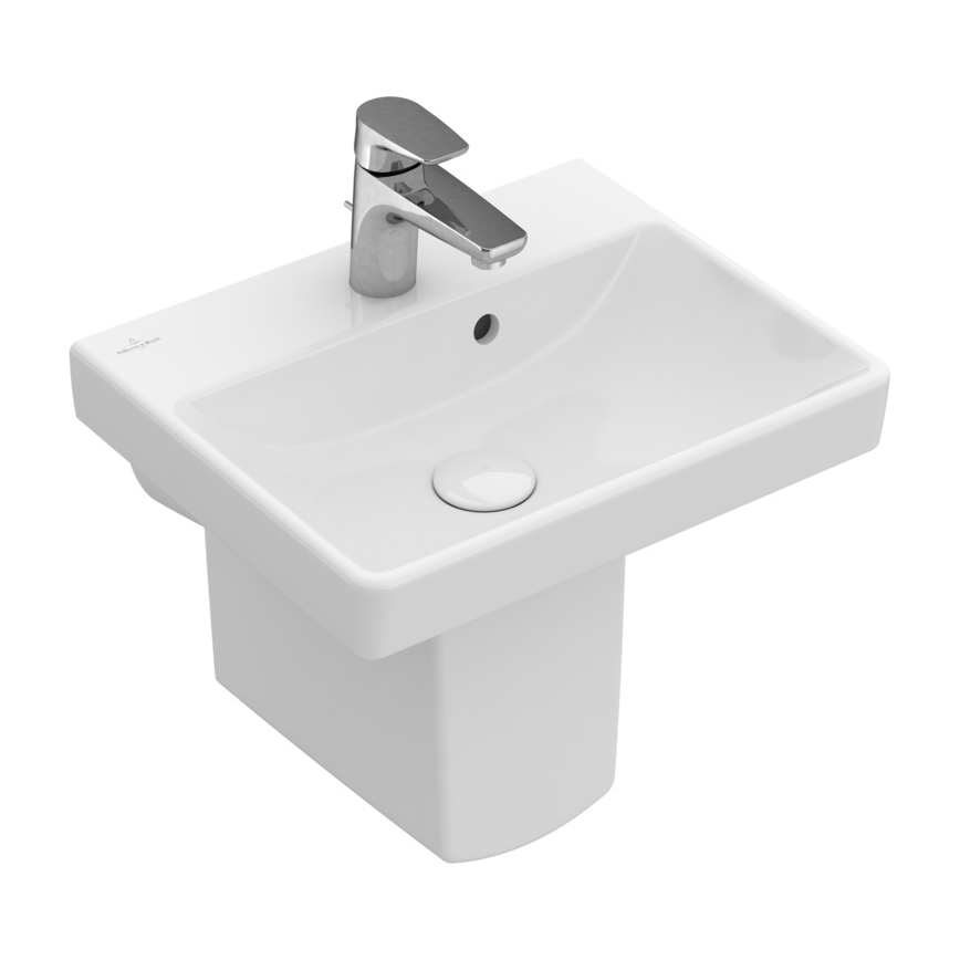 Villeroy & Boch 73584501 - Подвесной умывальник AVENTO 45x37 см керамика/белый