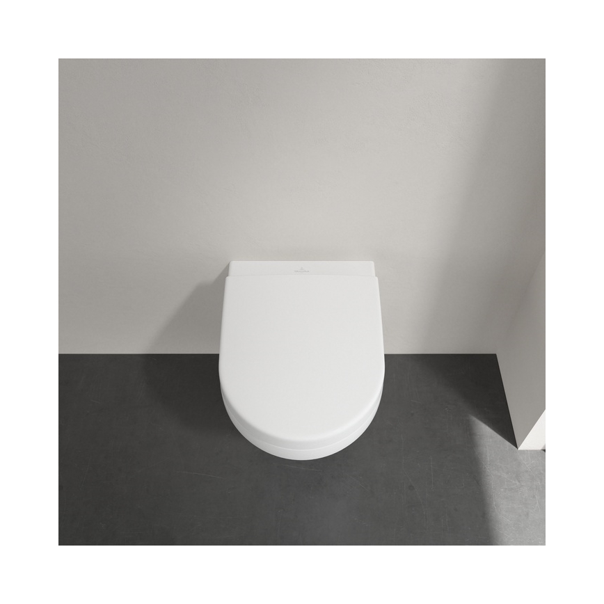 Villeroy & Boch 8M42S101 - Сидіння для унітазу SoftClose SUBWAY 3.0 біле