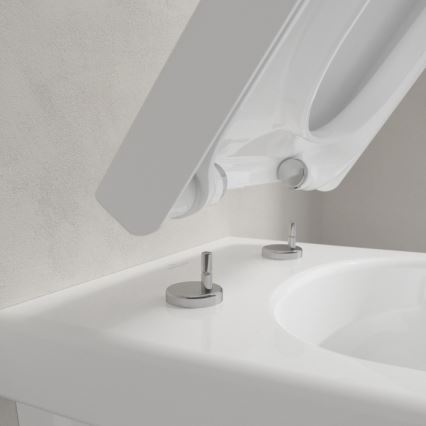 Villeroy & Boch 8M42S101 - Унитазное сиденье SoftClose SUBWAY 3.0 белое