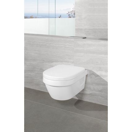 Villeroy & Boch 8M42S101 - Унитазное сиденье SoftClose SUBWAY 3.0 белое