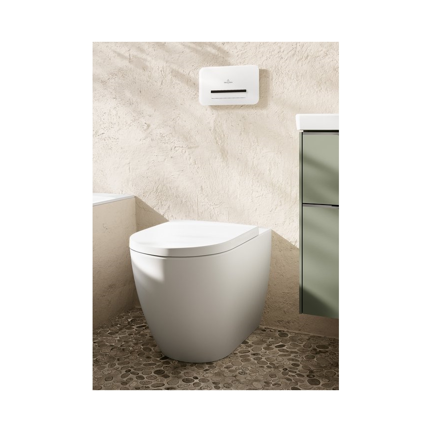 Villeroy & Boch 8M42S1RW - Сиденье для унитаза SoftClose SUBWAY 3.0 белое