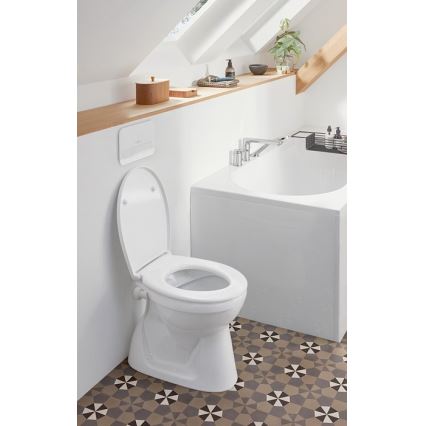 Villeroy & Boch 8M43S101 - Унитазное сиденье SoftClose O.NOVO, белое