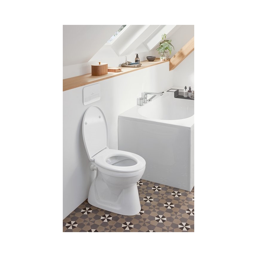 Villeroy & Boch 8M43S101 - Унитазное сиденье SoftClose O.NOVO, белое