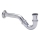 Villeroy & Boch 92087200 - Зливний сифон для біде, блискучий хром