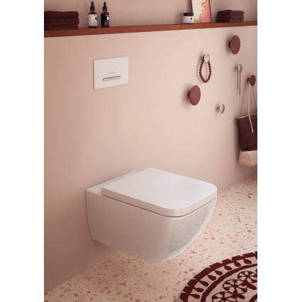 Villeroy & Boch 92216168 - Кнопка смыва VICONNECT белая/глянцевый хром