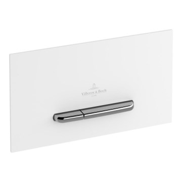 Villeroy & Boch 92216168 - Кнопка змиву VICONNECT біла/блискучий хром