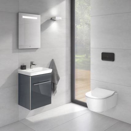 Villeroy & Boch 922400RB - Чёрная глянцевая кнопка смыва VICONNECT