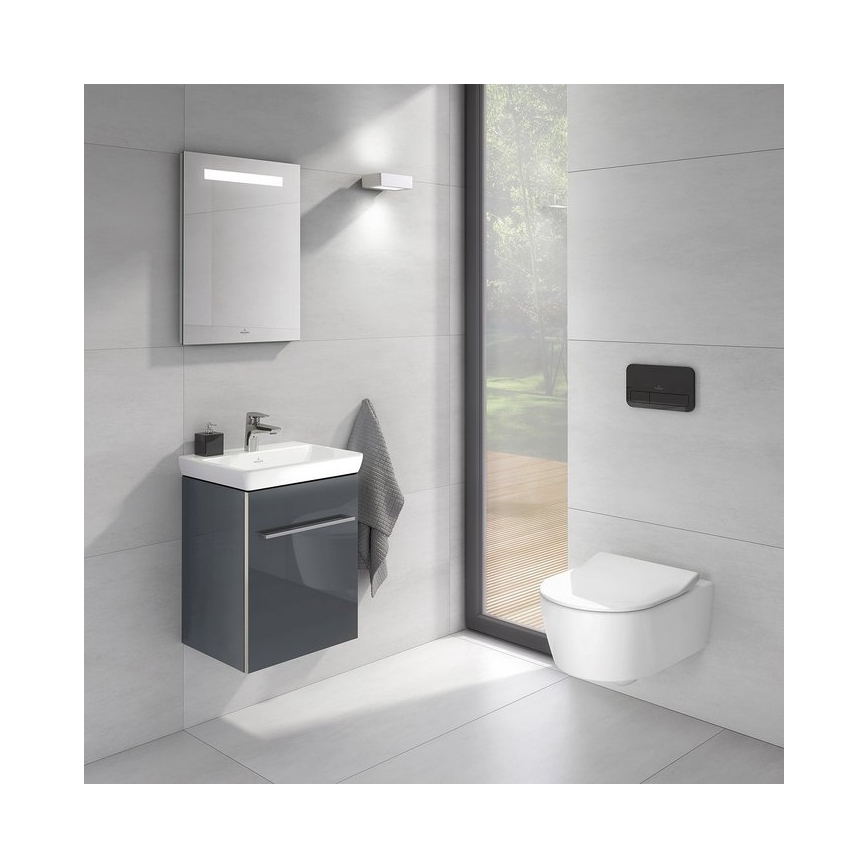 Villeroy & Boch 922400RB - Чёрная глянцевая кнопка смыва VICONNECT