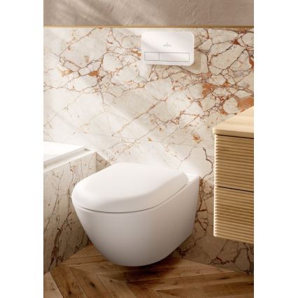 Villeroy & Boch 922400RE - кнопка смыва VICONNECT, белый глянец