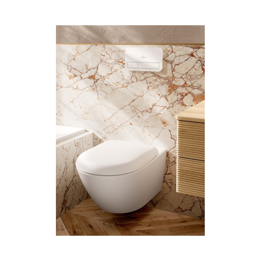 Villeroy & Boch 922400RE - кнопка смыва VICONNECT, белый глянец