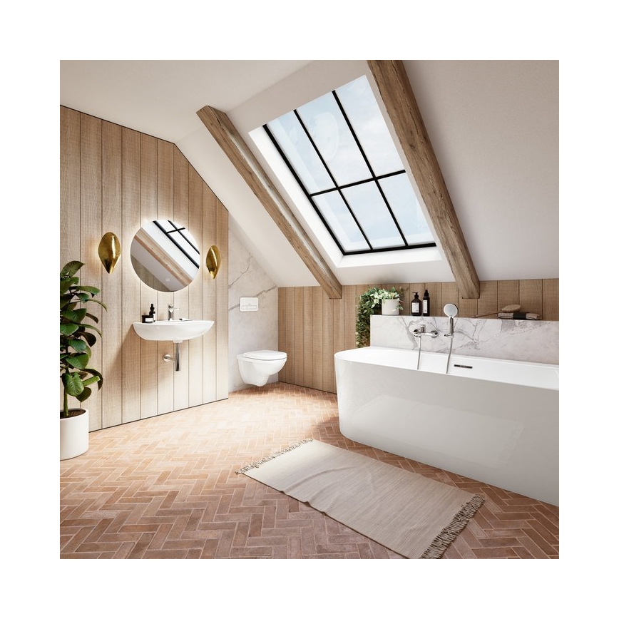 Villeroy & Boch 922400RE - кнопка смыва VICONNECT, белый глянец