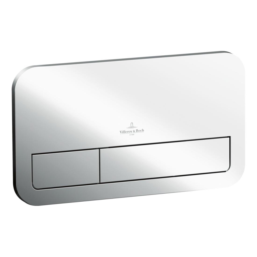 Villeroy & Boch 92249061 - Кнопка смыва VICONNECT, полированный хром