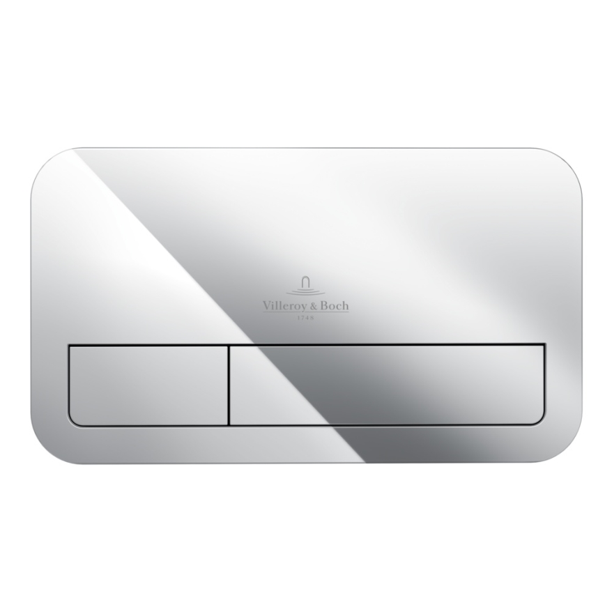 Villeroy & Boch 92249061 - Кнопка смыва VICONNECT, полированный хром