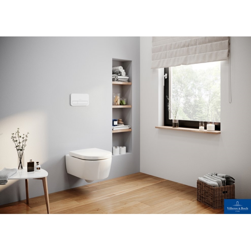Villeroy & Boch 92249068 - кнопка смыва VICONNECT белая