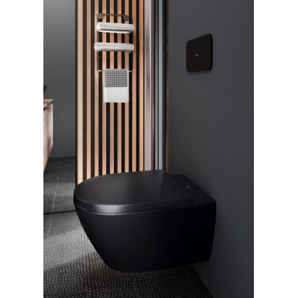 Villeroy & Boch 922490AN - Кнопка смыва VICONNECT, чёрная